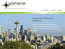 Tablet Screenshot of northstar-electrical.com